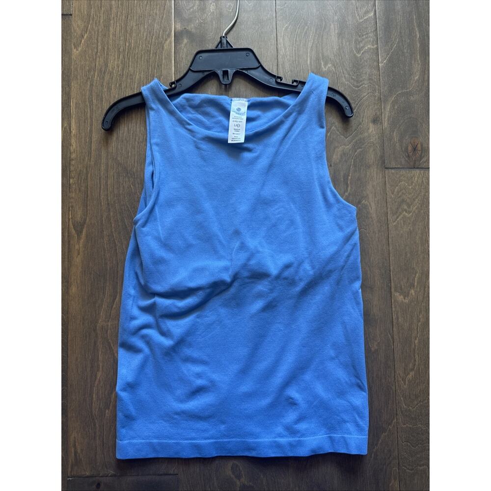 Girls Yogalicious Seamless Motion Tank Navy Blue Size Large 12